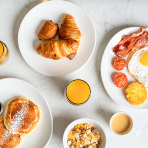 Breakfast at Le Jardin restaurant